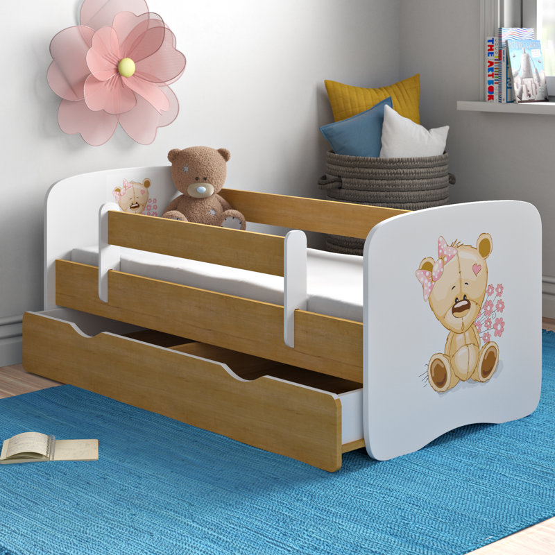 Zipcode Design Caswell Convertible Toddler Bed with Drawers Wayfair.co.uk